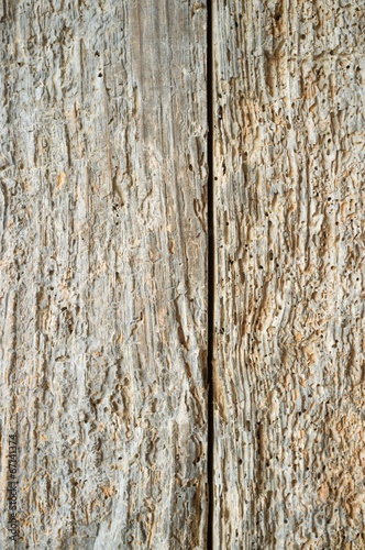 Board z aluminiowym obramowaniem Stare drewno