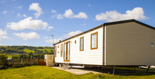 Static Caravan Holiday Homes At A U. K. Holiday Resort.