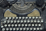 Fototapeta  - Alte Schreibmaschinentastatur