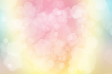 Wall Mural - green, blue and pink pastel colorful background, with pentagon