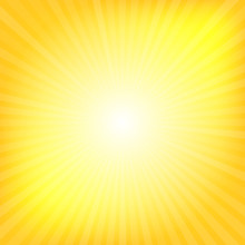 Yellow Rays Texture Background