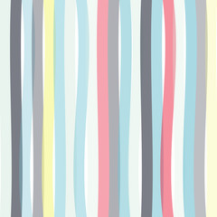 Wall Mural - Seamless colorful striped wave background