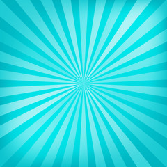 Poster - Blue rays texture background