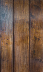 Wall Mural - Wooden background. Brown grunge texture