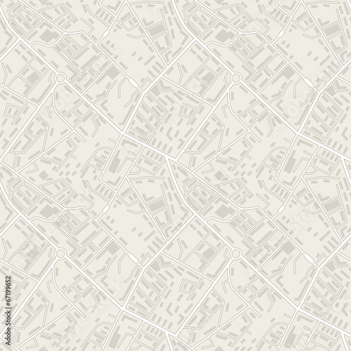 Board z aluminiowym obramowaniem Mapa miasta abstrakcyjny wzór bezszwowe tło wektor.