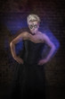 © StefanieBaum - Sugar Skull, Frau in in einem Kellergewölbe
