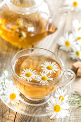 Canvas Print - Chamomile tea