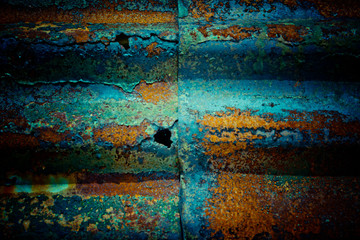 Rusty metal texture background