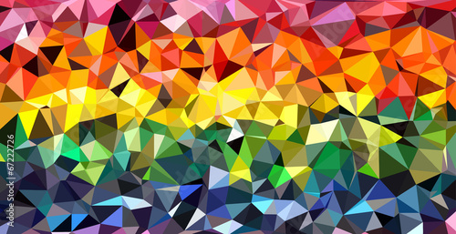 Board z aluminiowym obramowaniem Geometryczne tło