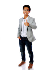 Wall Mural - Handsome young asian man