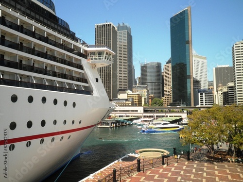 Obraz na płótnie Sydney Cruise Ship