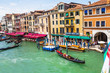 View of the Grand Canal from the Rialto Bridge