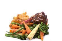 Lamb Shank With Vegetable