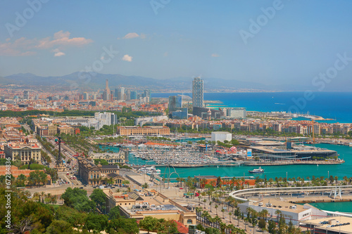 Fotoboard na płycie Barcelona