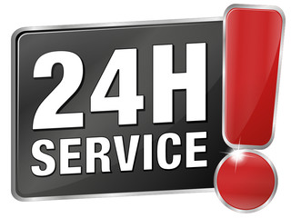 Sticker - 24h Service