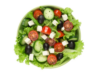 Poster - fresh vegetable salad