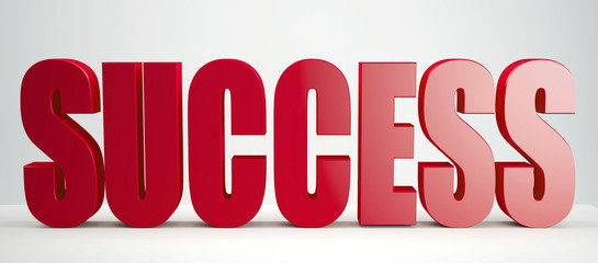 red Success sign