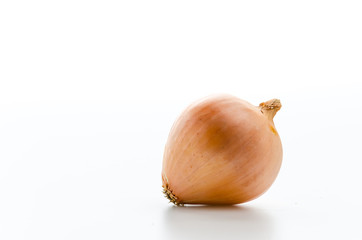 Canvas Print - Onion isolated on white