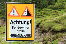 Gefahr Im Gebirge - Murengefahr