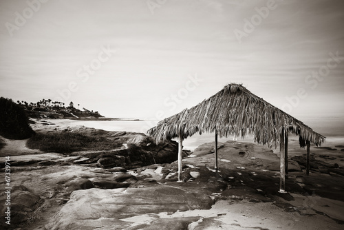 Obraz na płótnie canvas dwuczęściowy "dyptyk" La jolla cove