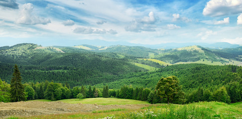 Wall Mural - beautiful mountains