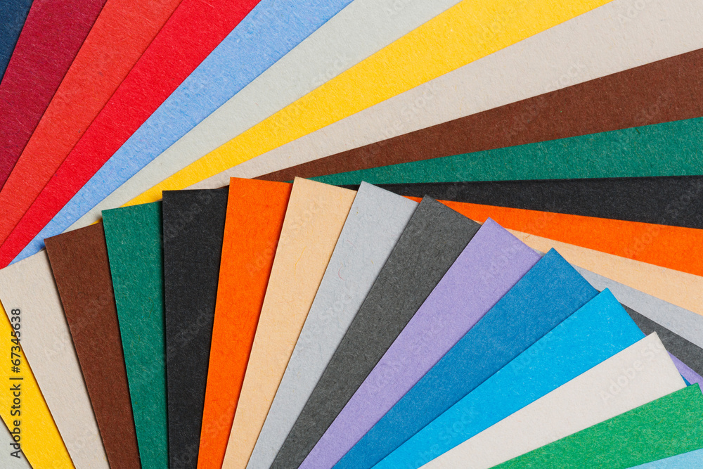 Multi color paper background Stock Photo | Adobe Stock