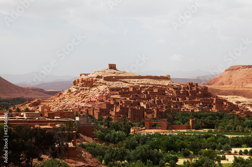 Plakat na papierze fotorealistycznym Kasbah