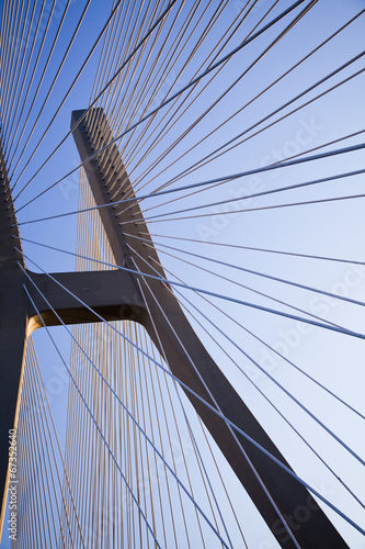 Naklejka - mata magnetyczna na lodówkę Bridge