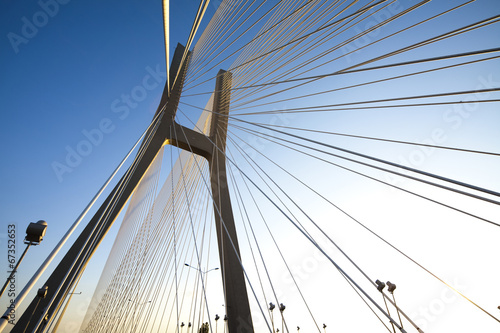 Nowoczesny obraz na płótnie Modern bridge 