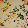 Antique Bird & Flower Wallpaper
