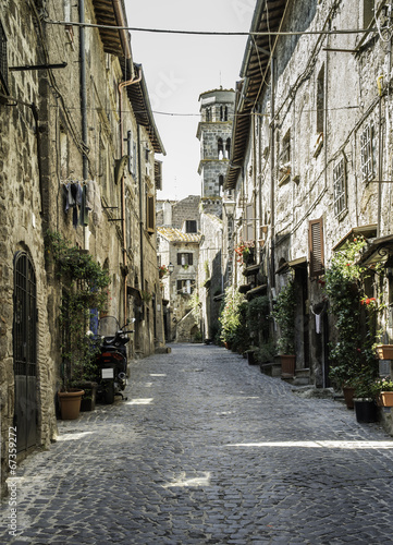 Naklejka na szybę Traditional Italian homes