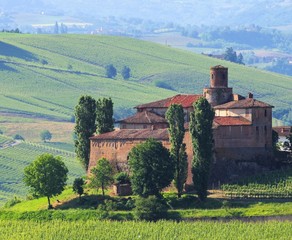 Canvas Print - Barolo Castello di La Volta 05