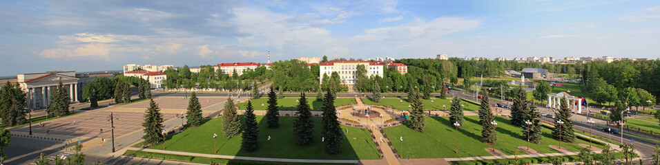 Wall Mural - Panoramic view of Molodechno
