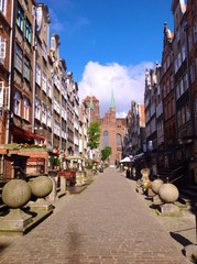 Wall Mural - picturesque Gdansk