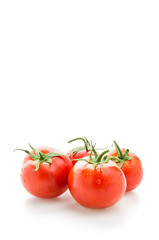 Wall Mural - Tomato isolated on white