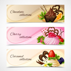 Poster - Sweets banners horizontal