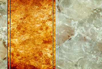 Wall Mural - marble banner and texture background