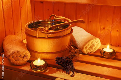 Wellness und Spa in der Sauna Lerretsbilde