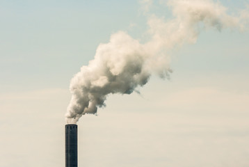 Smoking chimney