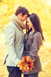 © Syda Productions - romantic couple kissing in the autumn park