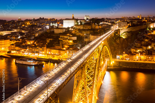 Naklejka samoprzylepna Dom luiz bridge porto
