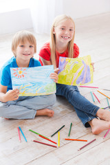 Wall Mural - Little artists.