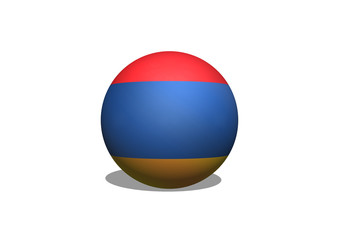 Poster - flag of Armenia themes design idea