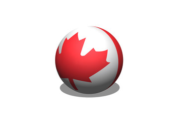 Poster - flag of Canada themes idea design