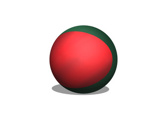 Poster - Bangladesh flag themes idea design