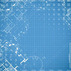 Wall Mural - Architectural background. Vector.