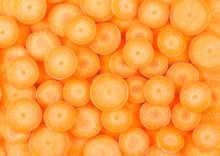 Background Of Carrot Slices
