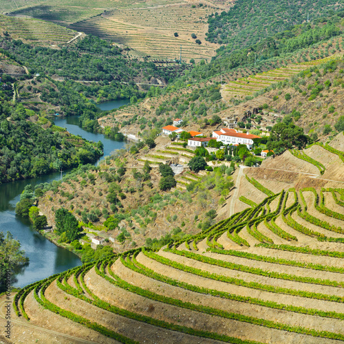Board z aluminiowym obramowaniem Rzeka douro