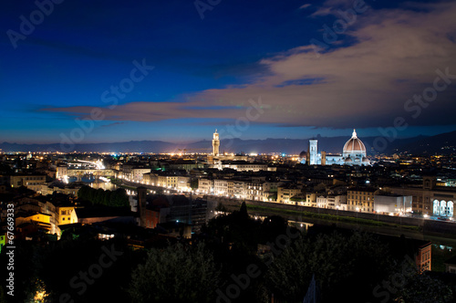 Plakat na papierze fotorealistycznym Florencja