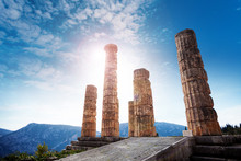 The Ancient Greek Temple Of Apollo